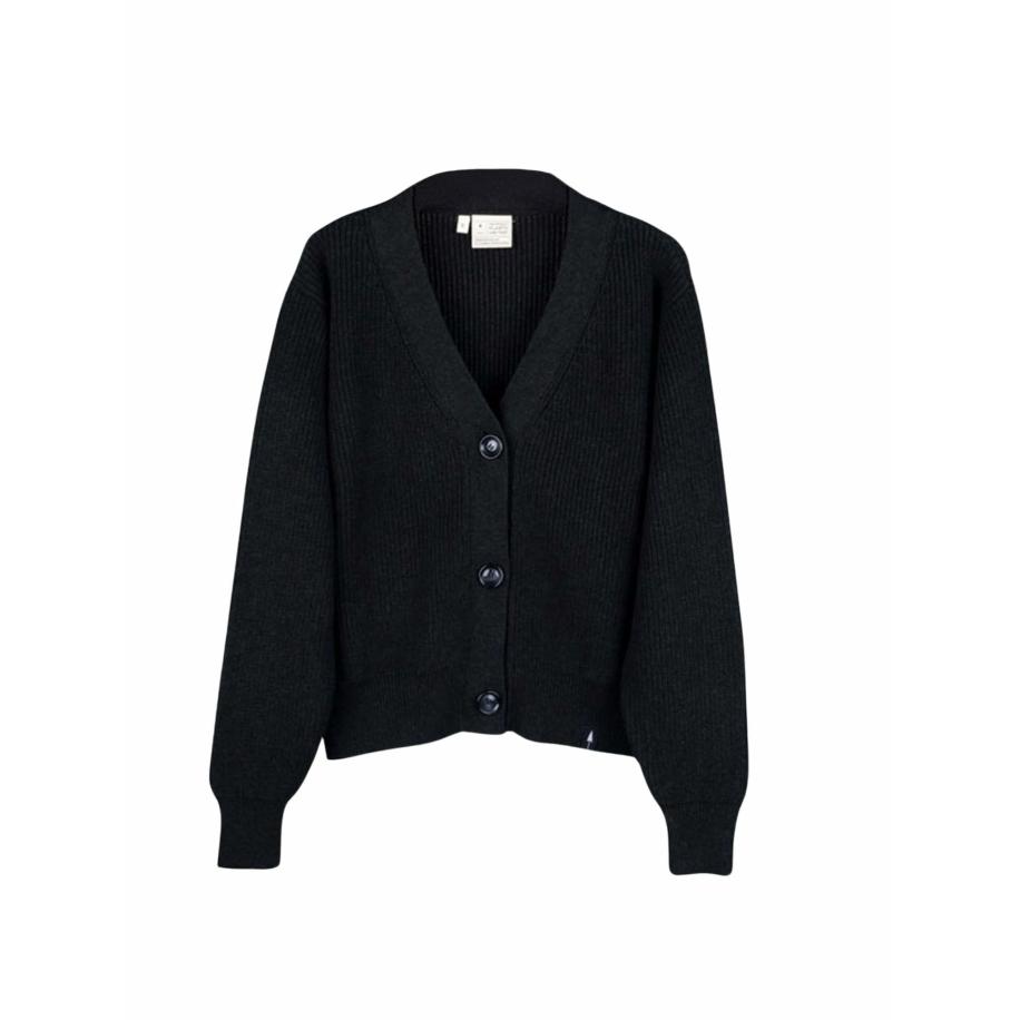 NIKIN NIKIN Gebreid vest TreeCardigan zwart -