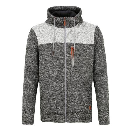 Blend BLEND Fleece jas Pinheiro grijs / zwart