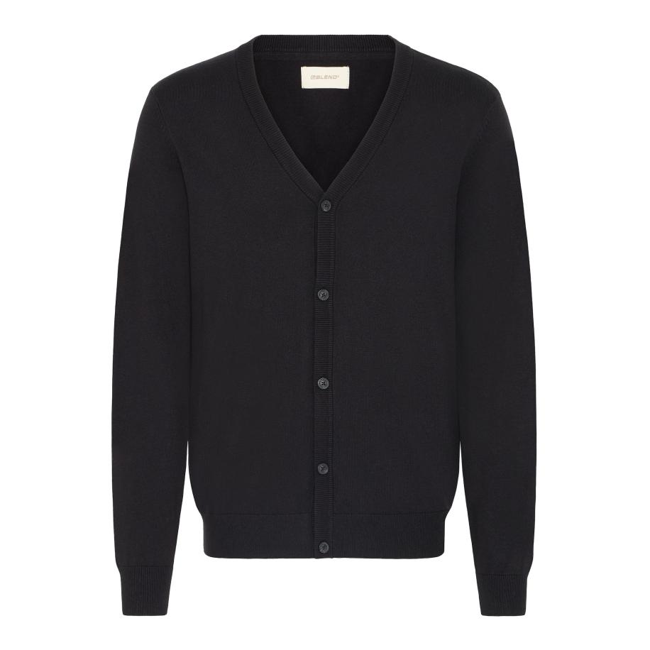 Blend BLEND Gebreid vest BHDAN zwart -