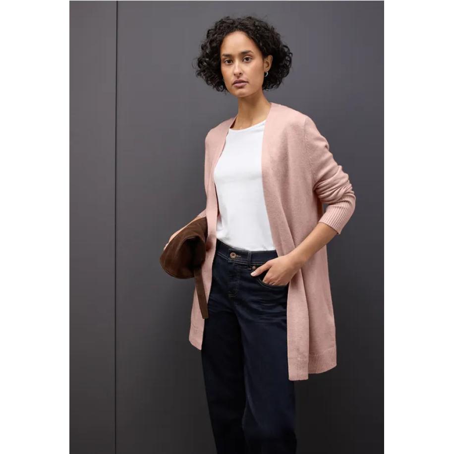 Street One Open vest Roze