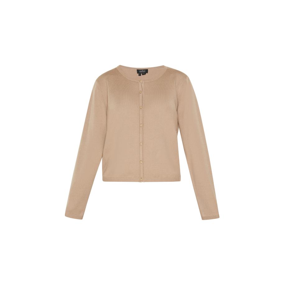 Usha usha BLACK LABEL Gebreid vest Classic beige -