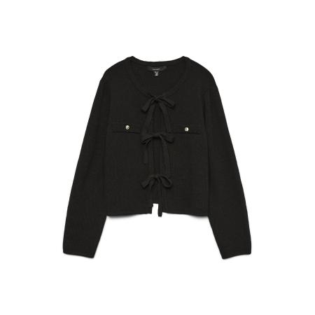 Vero Moda VERO MODA Gebreid vest VMHildur zwart