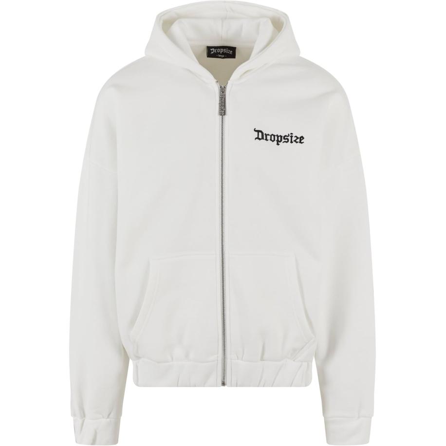 Dropsize Dropsize Sweatvest zwart / wit -