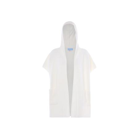 Poomi Poomi Gebreid vest offwhite