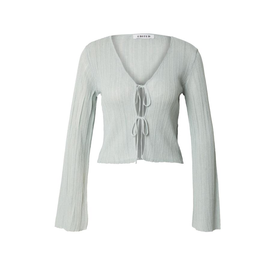 EDITED EDITED Gebreid vest Odine pastelblauw -