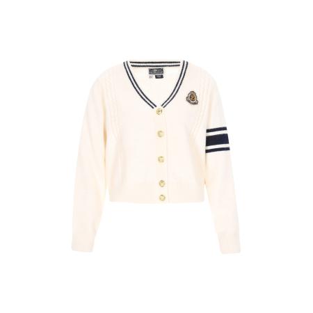 DreiMaster DreiMaster Maritim Gebreid vest geel / zwart / natuurwit