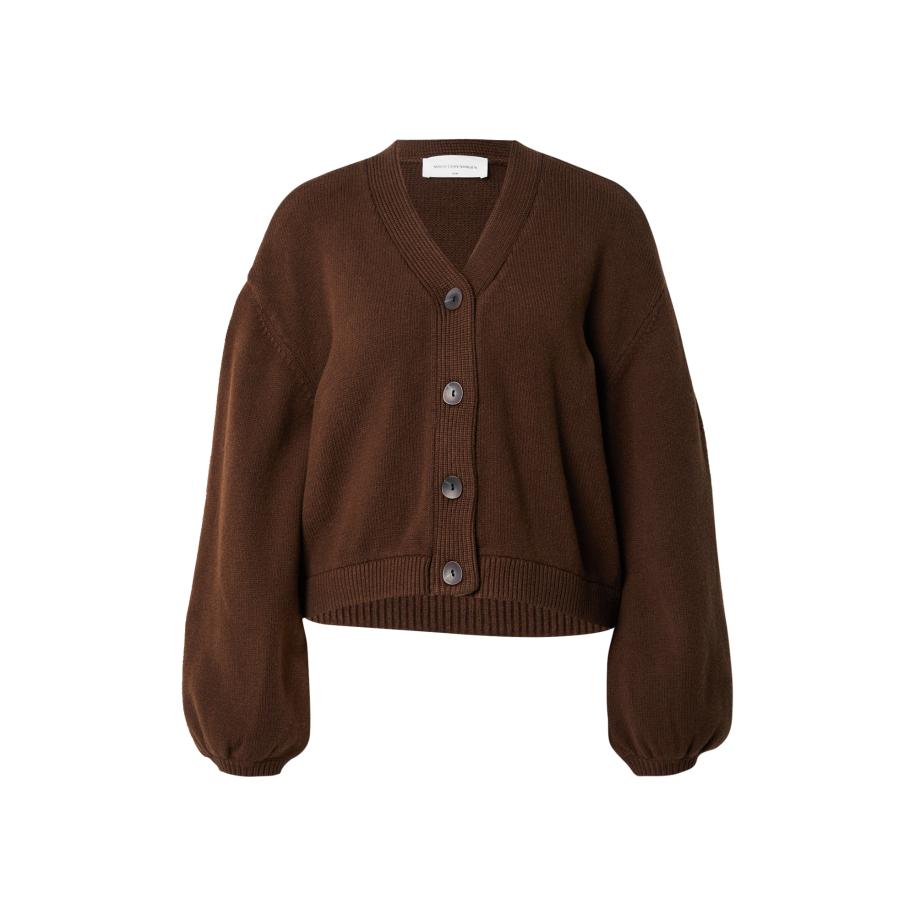 MSCH COPENHAGEN Gebreid vest Zafina donkerbruin Bruin