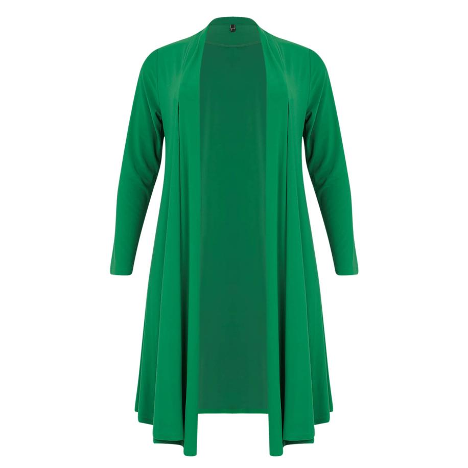 Yoek YOEK Gebreid vest groen -