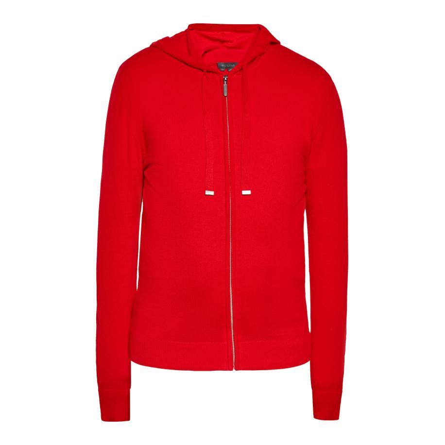 boline boline Gebreid vest vuurrood -