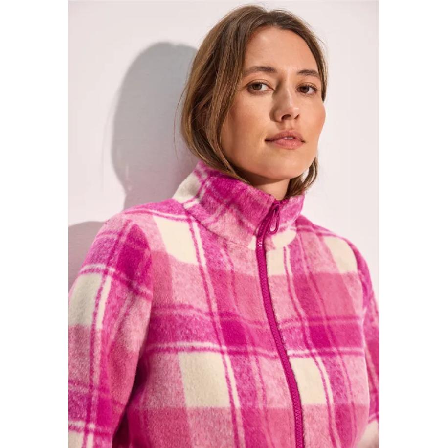 CECIL Geruit jasje Roze