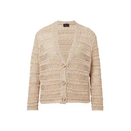 s.Oliver BLACK LABEL s.Oliver BLACK LABEL Gebreid vest beige gemêleerd
