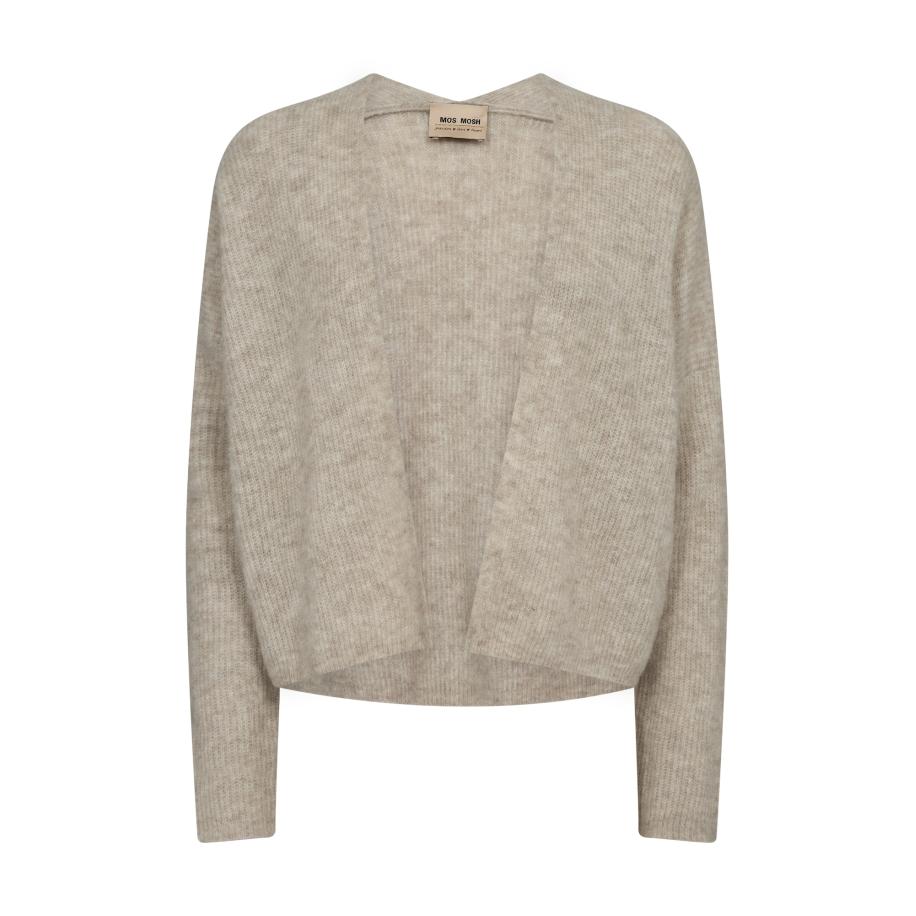 Mos Mosh MOS MOSH Gebreid vest taupe -