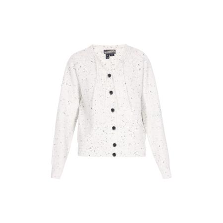 DreiMaster DreiMaster Vintage Gebreid vest offwhite