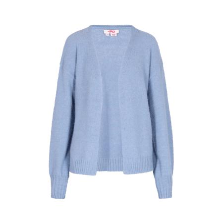 MYMO MYMO Gebreid vest lichtblauw