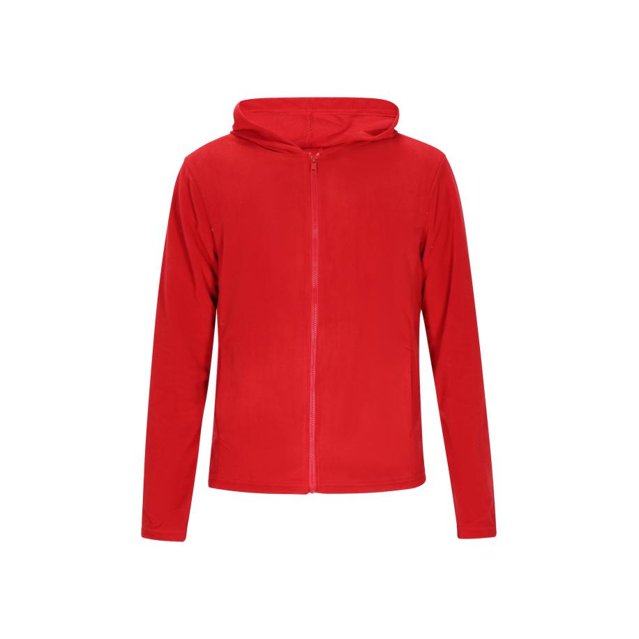 Mo ATHLSR Mo ATHLSR Fleece jas donkerrood -