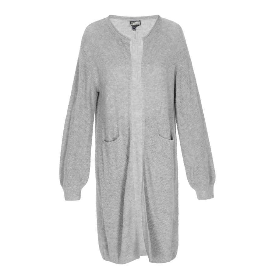 DreiMaster DreiMaster Vintage Gebreid vest Comfy grijs -