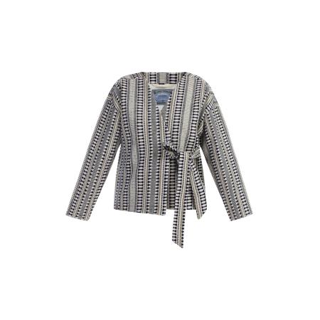 DreiMaster DreiMaster Vintage Gebreid vest navy / wolwit