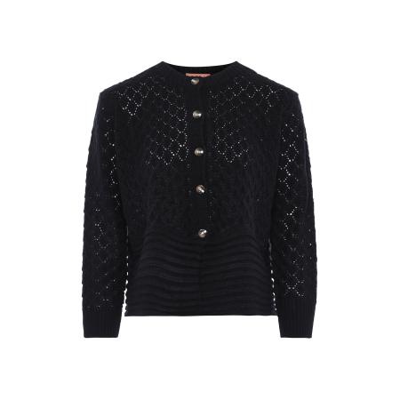 NALLY NALLY Gebreid vest zwart