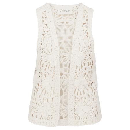 Cartoon Cartoon Gebreid vest beige