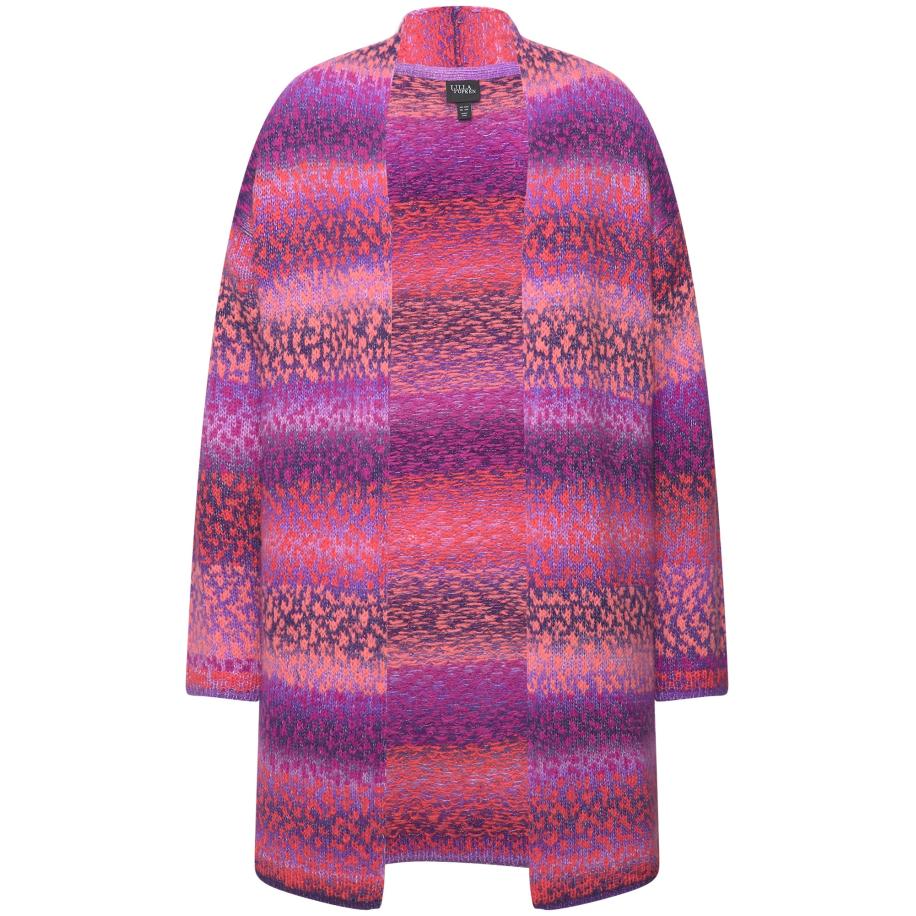 Ulla Popken Ulla Popken Gebreid vest bessen -