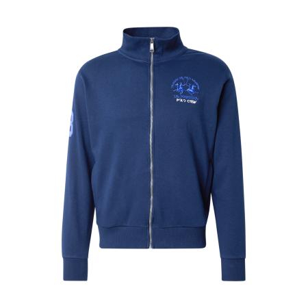 La Martina La Martina Sweatvest blauw / marine / wit