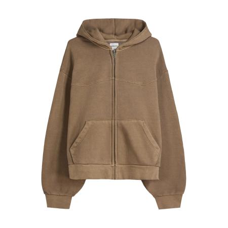 Bershka Bershka Sweatvest bruin