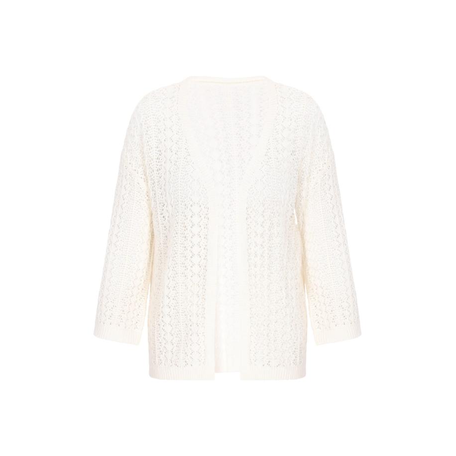 Gaya Gaya Gebreid vest wolwit -