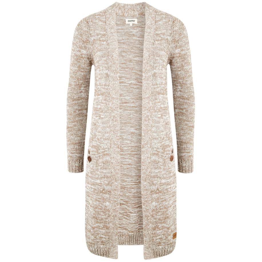 Oxmo Oxmo Gebreid vest Philetta beige / bruin -