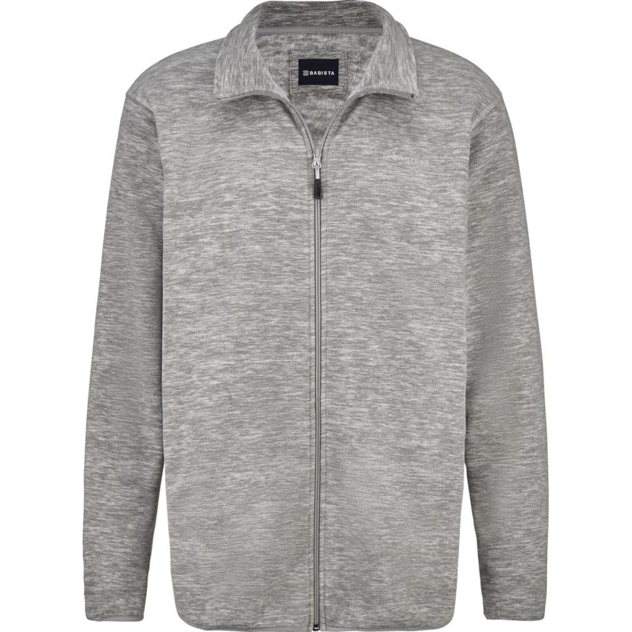 BABISTA BABISTA Fleece jas Floreverto lichtgrijs -