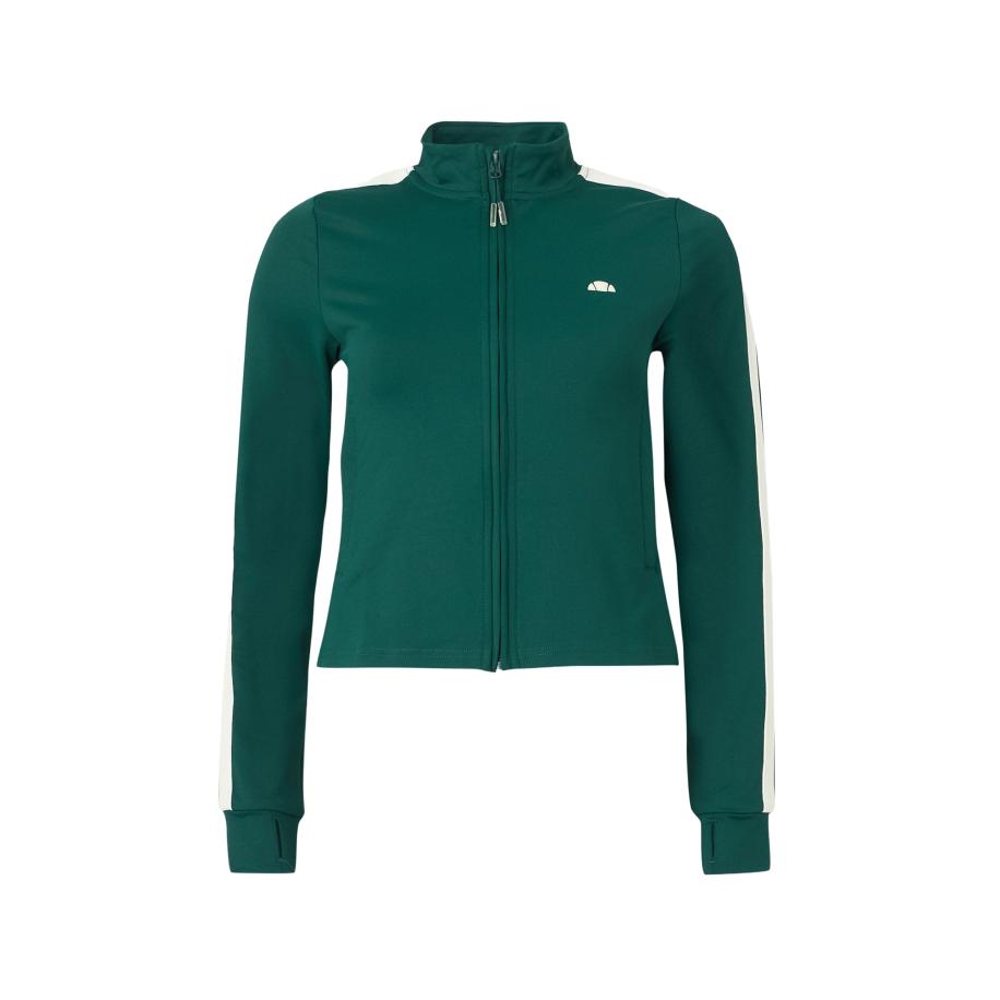 Ellesse ELLESSE Sweatvest Banff donkergroen / wit -