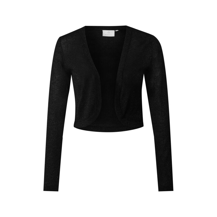 Kaffe Kaffe Bolero Aankra zwart -