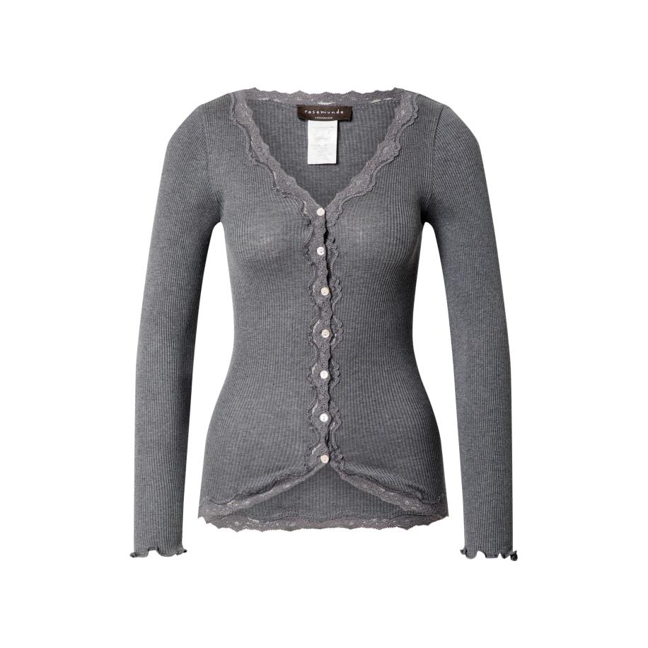 Rosemunde rosemunde Gebreid vest donkergrijs -