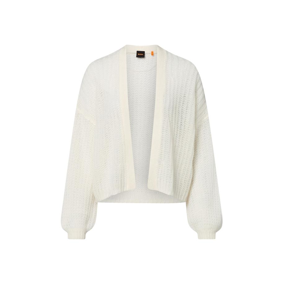 Hugo Boss BOSS Gebreid vest C Furgovia ecru -