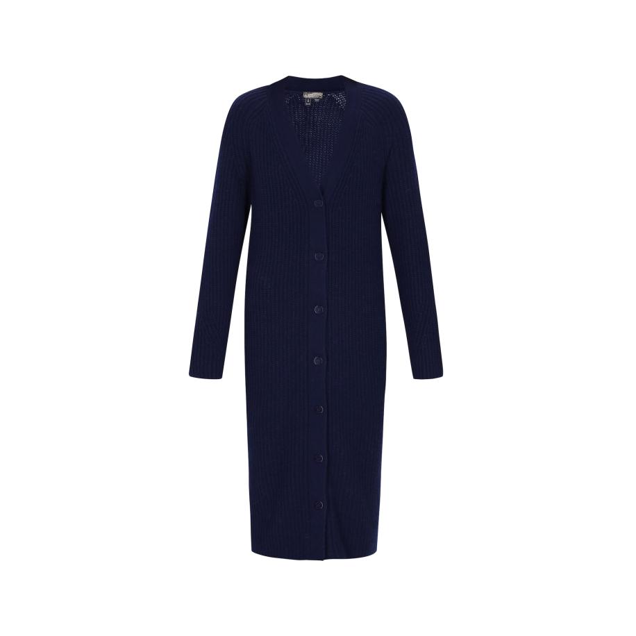 DreiMaster DreiMaster Vintage Gebreid vest navy -