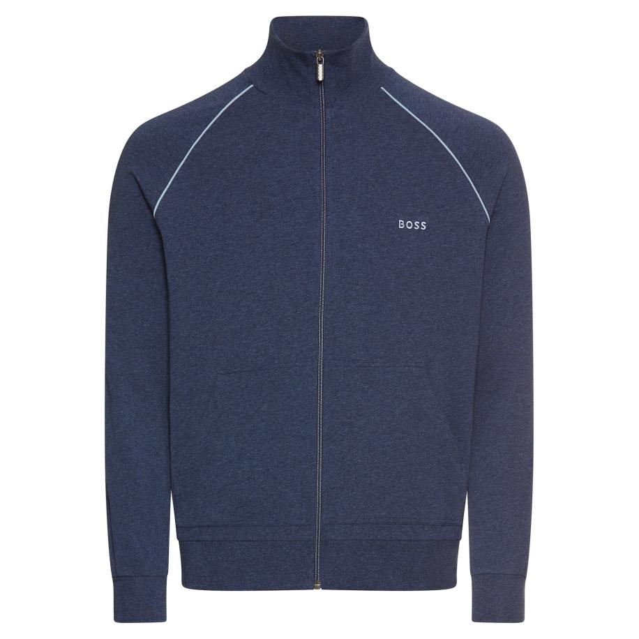 Hugo Boss BOSS Sweatvest marine / lichtblauw -