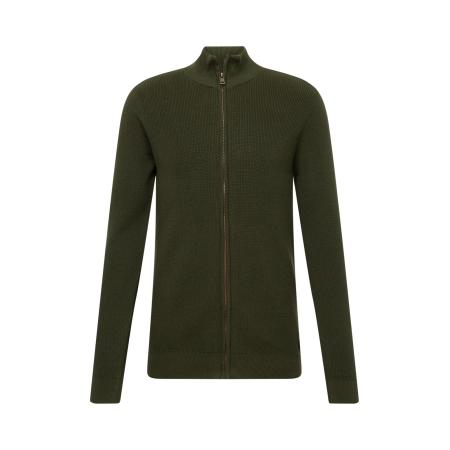 Blend BLEND Gebreid vest Codford donkergroen