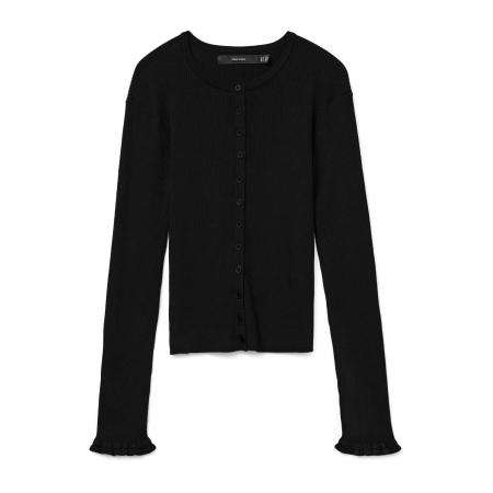 Vero Moda VERO MODA Gebreid vest VMWONDER zwart