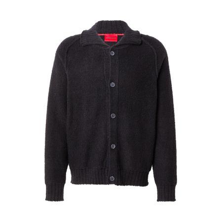 Hugo Boss HUGO Gebreid vest San Joseph zwart