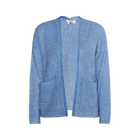 MYMO MYMO Gebreid vest Blonda smoky blue