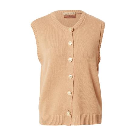 Smith & Soul Smith&Soul Gebreide bodywarmer cappuccino