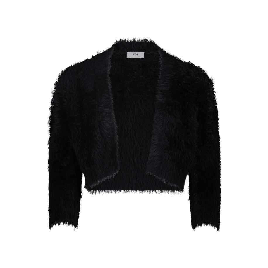 Vera Mont Vera Mont Gebreid vest zwart -