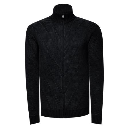 Rusty Neal Rusty Neal Gebreid vest zwart