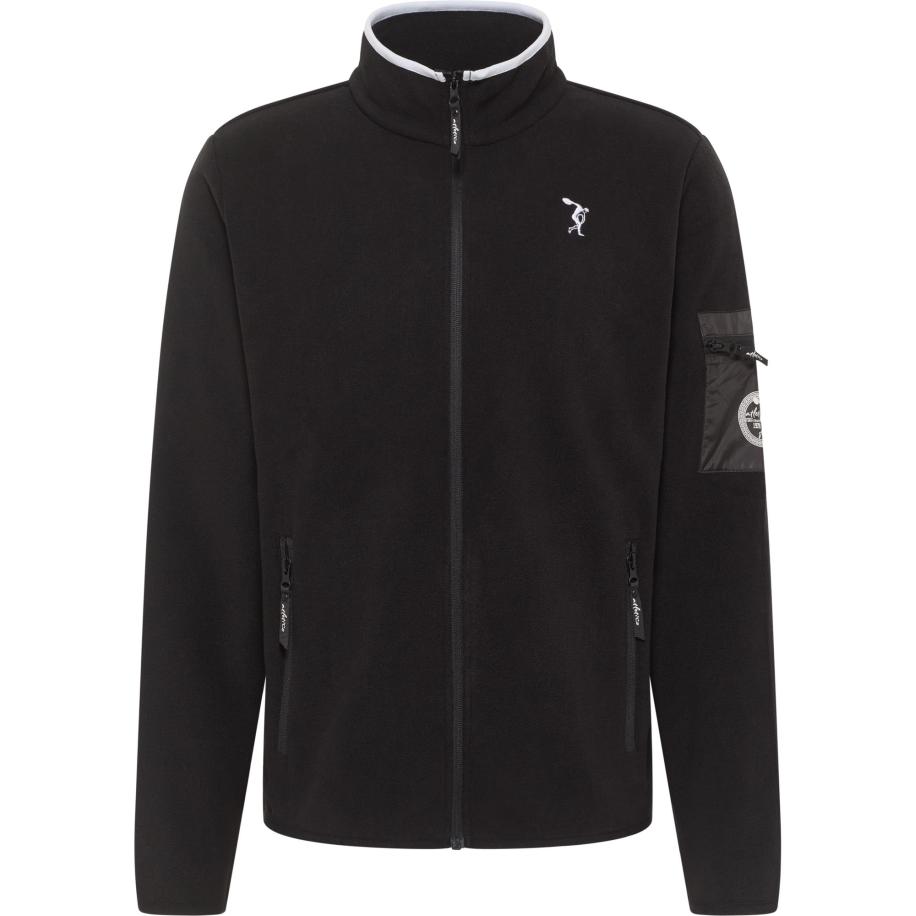 carlo colucci Carlo Colucci Sweatvest Drescher zwart -