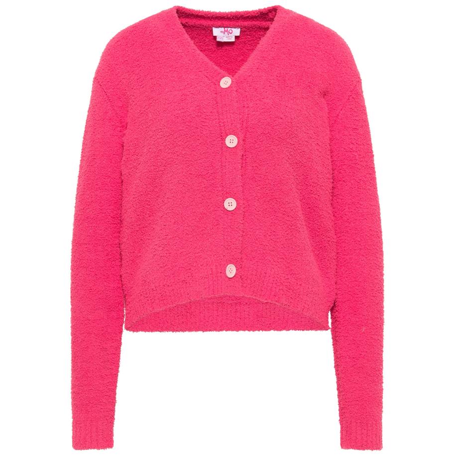 MYMO MYMO Gebreid vest pink -