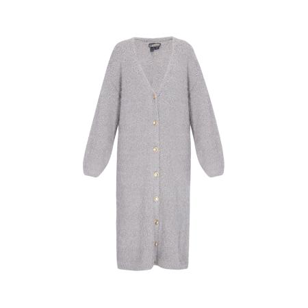 DreiMaster DreiMaster Vintage Gebreid vest grijs