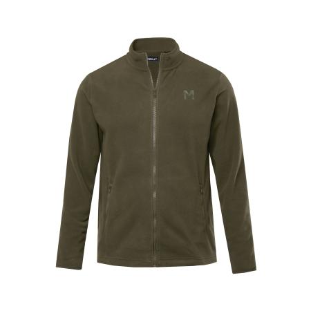 men plus Men Plus Fleece jas olijfgroen