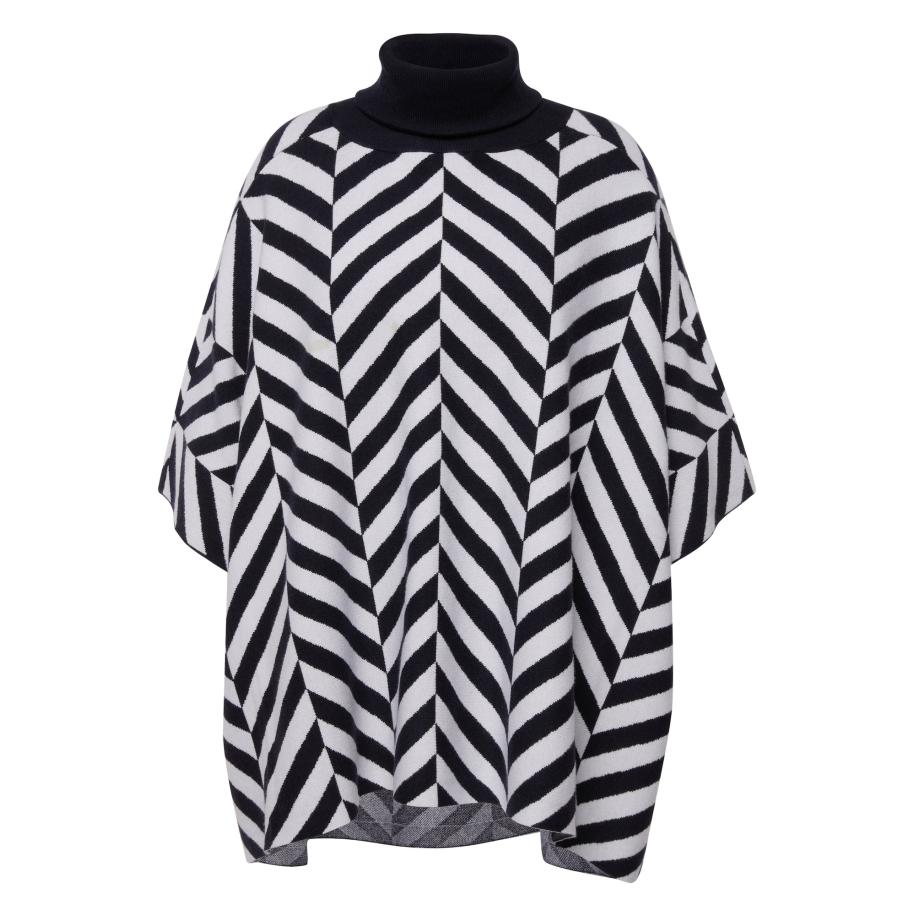 Ulla Popken Ulla Popken Cape marine / wit -