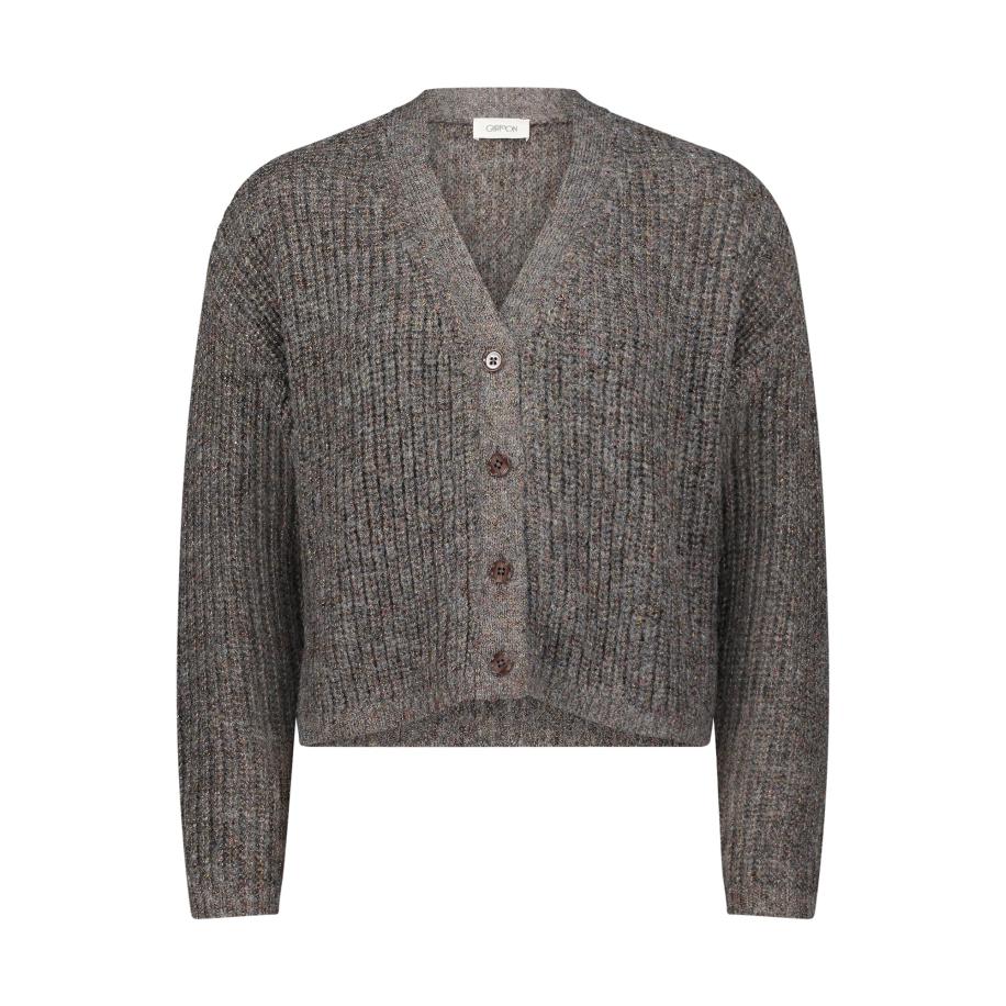 Cartoon Cartoon Gebreid vest bruin -