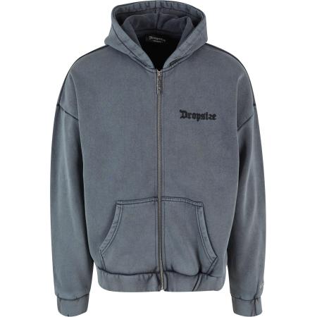 Dropsize Sweatvest grijs