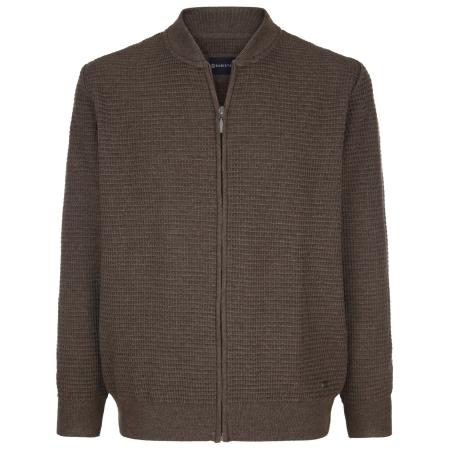 BABISTA BABISTA Gebreid vest Velentto donkerbruin